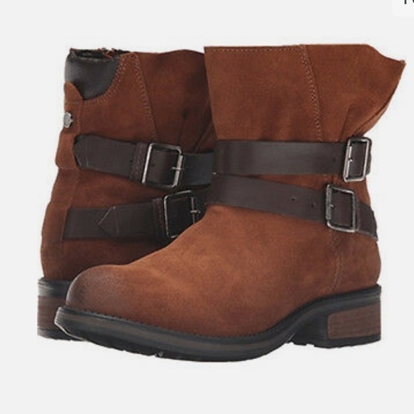 Steve Madden Dormaa Suede Boots in Cognac‎ Size 7 - Picture 8 of 8